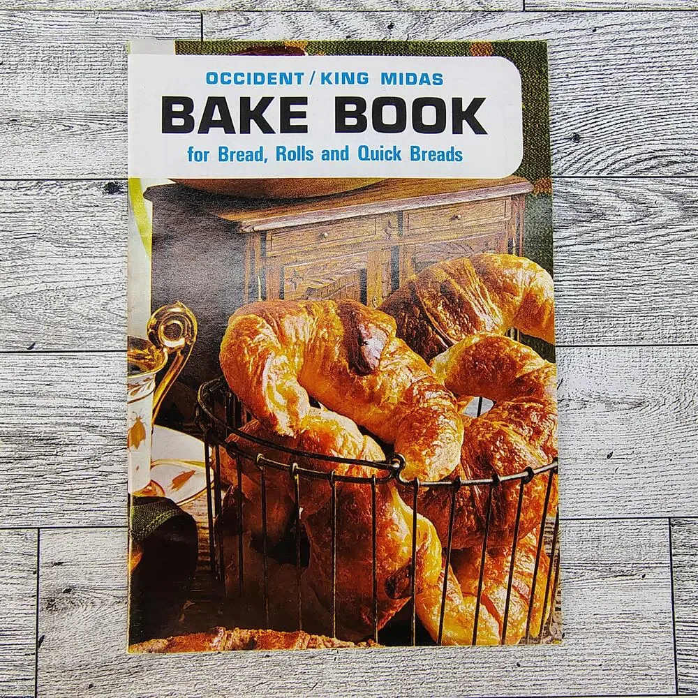 Occident King Midas‎ Bake Book Bread Rolls Quick Breads Cookbook Booklet Peavey